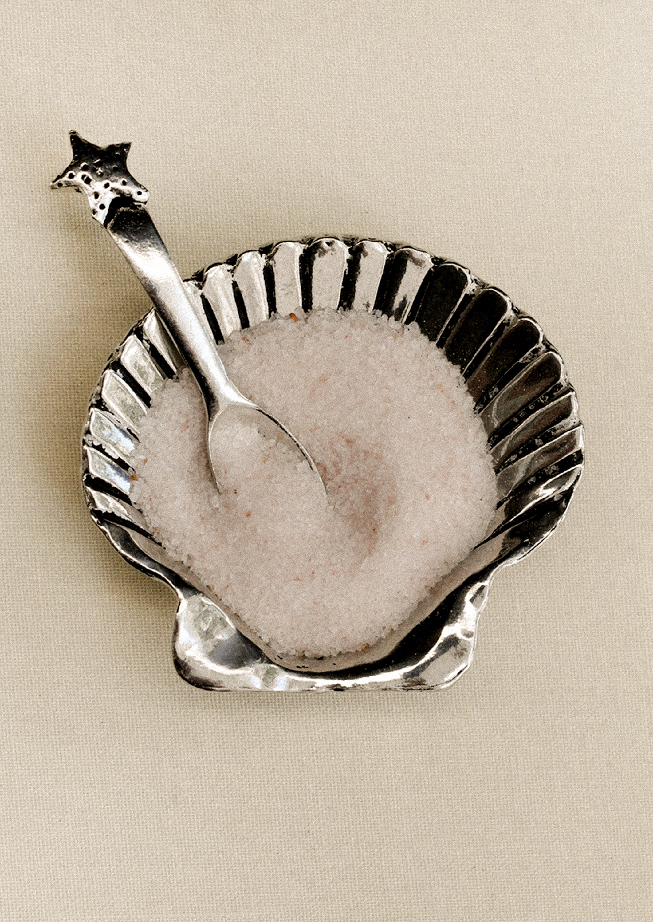 Shell Salt Cellar with Spoon | LEIF