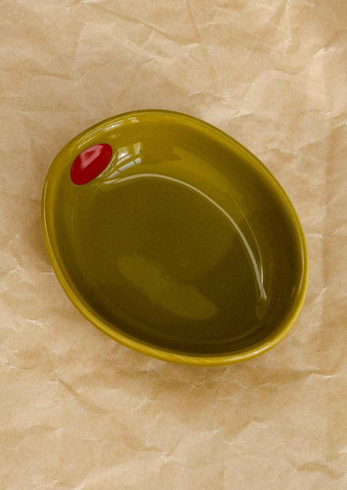 Olive Pinch Bowl