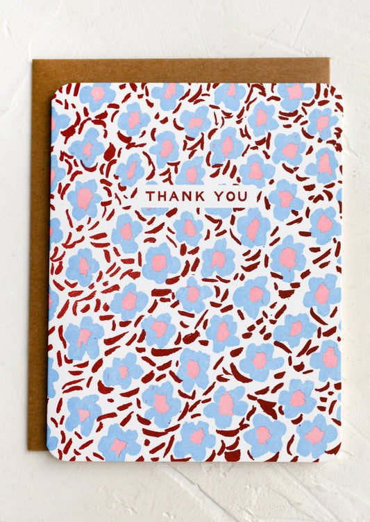 Morning Glory Thank You Card