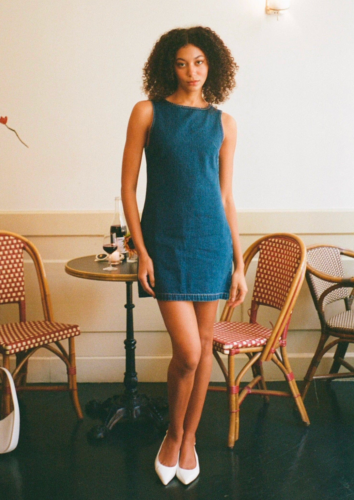 Denim Shift Dress LEIF Denim Shift Dress LEIF