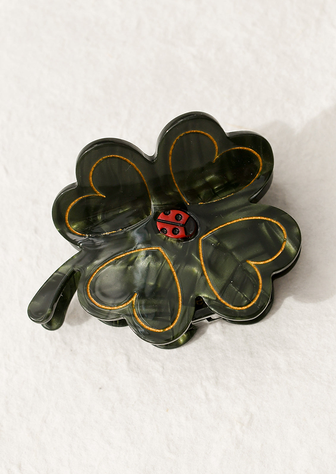 CLOVER♡様 リクエスト 5点 まとめ商品 Clover With Ladybug Hair Claw – LEIF