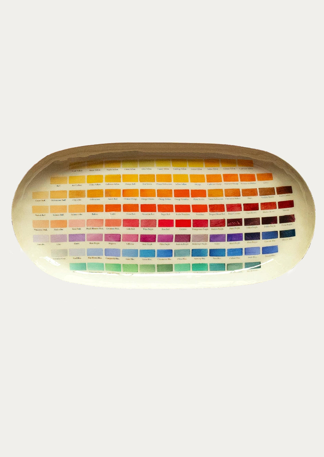 Oval Enamel Catchall Tray