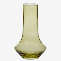 Green: Color Tint Glass Vase