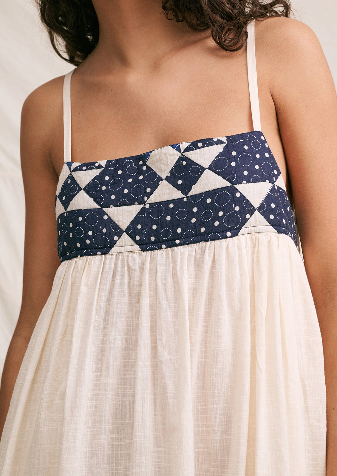 patchwork cotton dress Provincial Patchwork Dress XL (14)