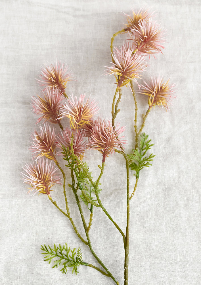 1: Faux Field Thistle Spray