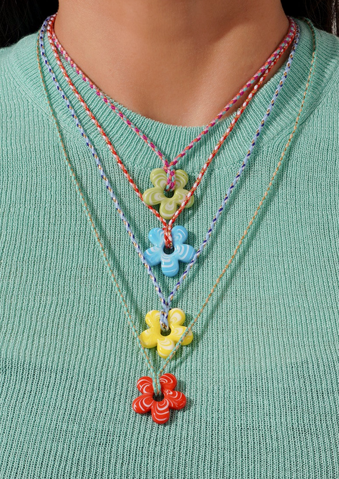 Misaki Flower Pendant Necklace – LEIF