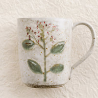 Hollyhock: Wildflower Ceramic Mug