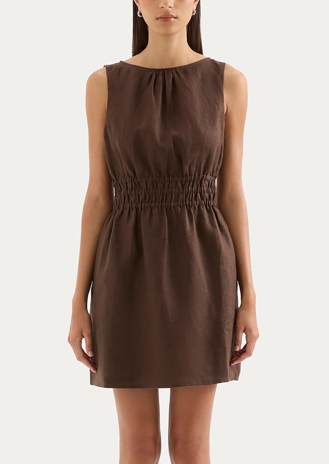 Andri Linen Mini Dress – LEIF