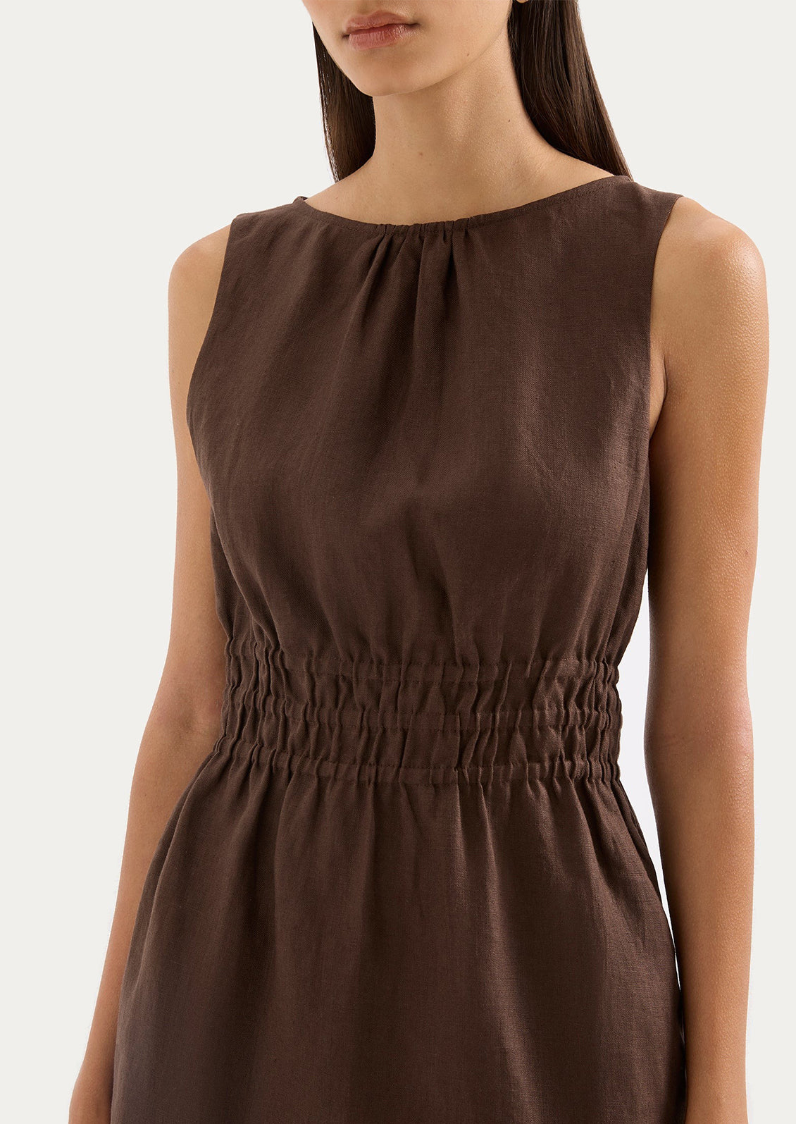 Andri Linen Mini Dress