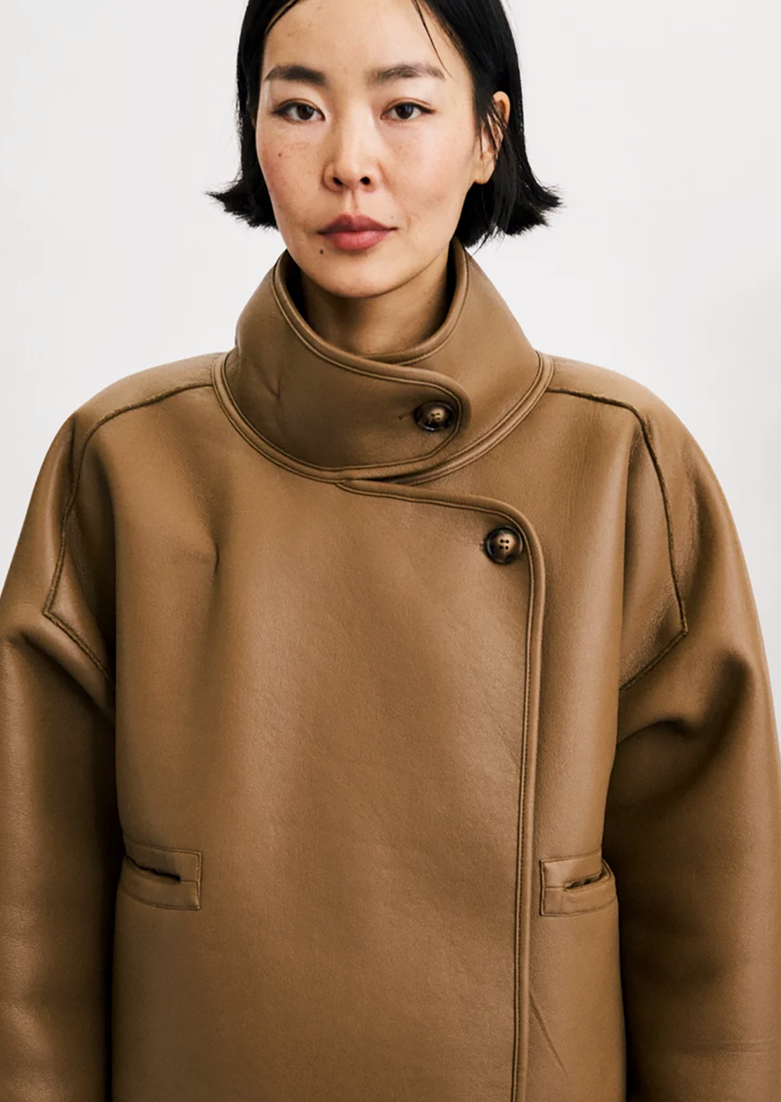 Bodie Funnel Neck Reversible Coat