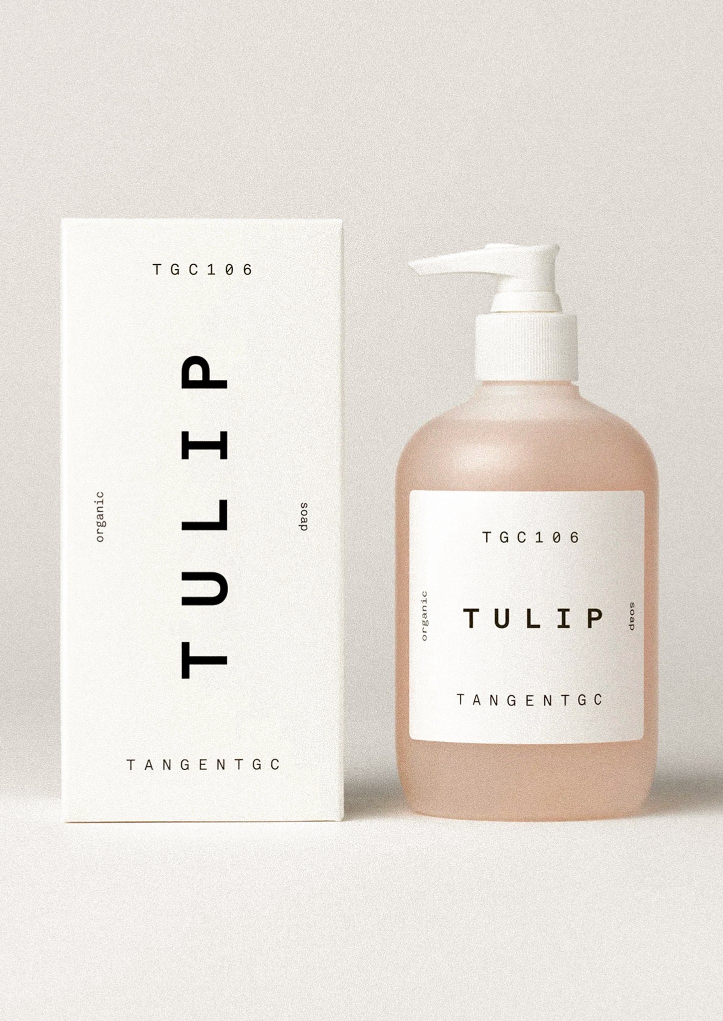Tulip Tangentoc bottle and packaging on a white background