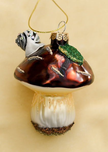 vintage ornament ❀ * イエローマッシュルームさん（Woodfield 