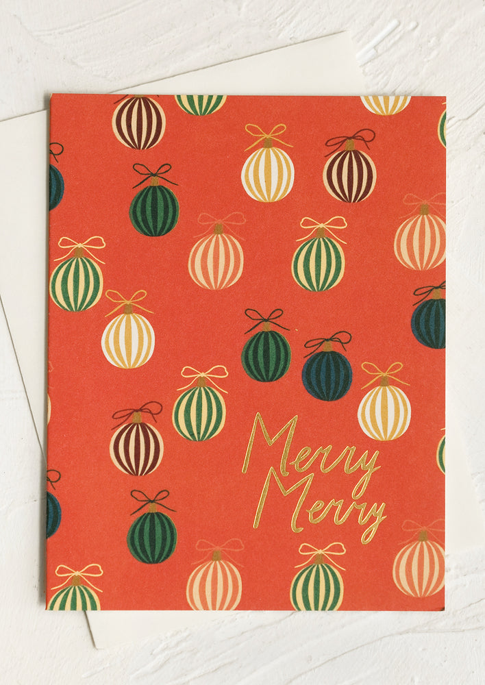 Merry Merry Ornaments Card Set hover