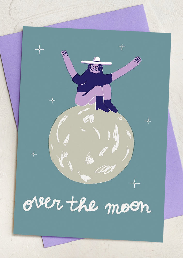1: Over The Moon Card