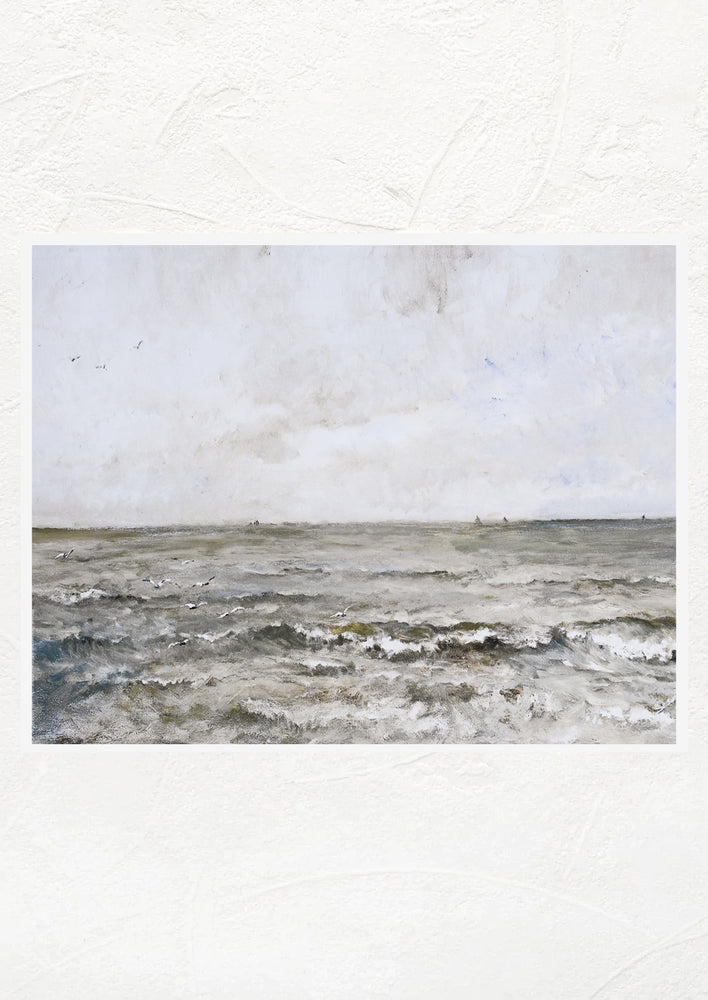Stormy Sea Print