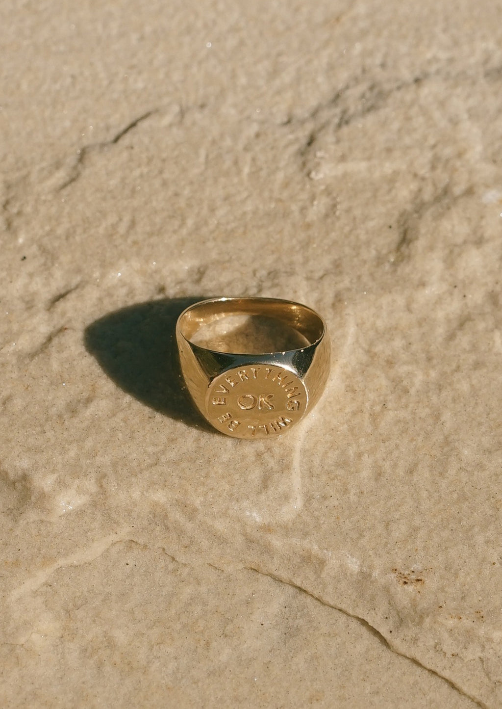 1: Everything Will Be Ok Signet Ring