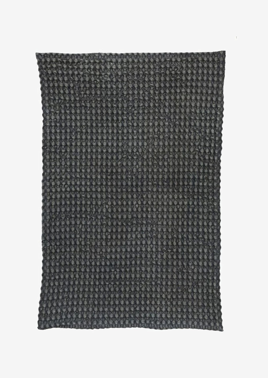 Charcoal: A charcoal waffle weave dish towel.