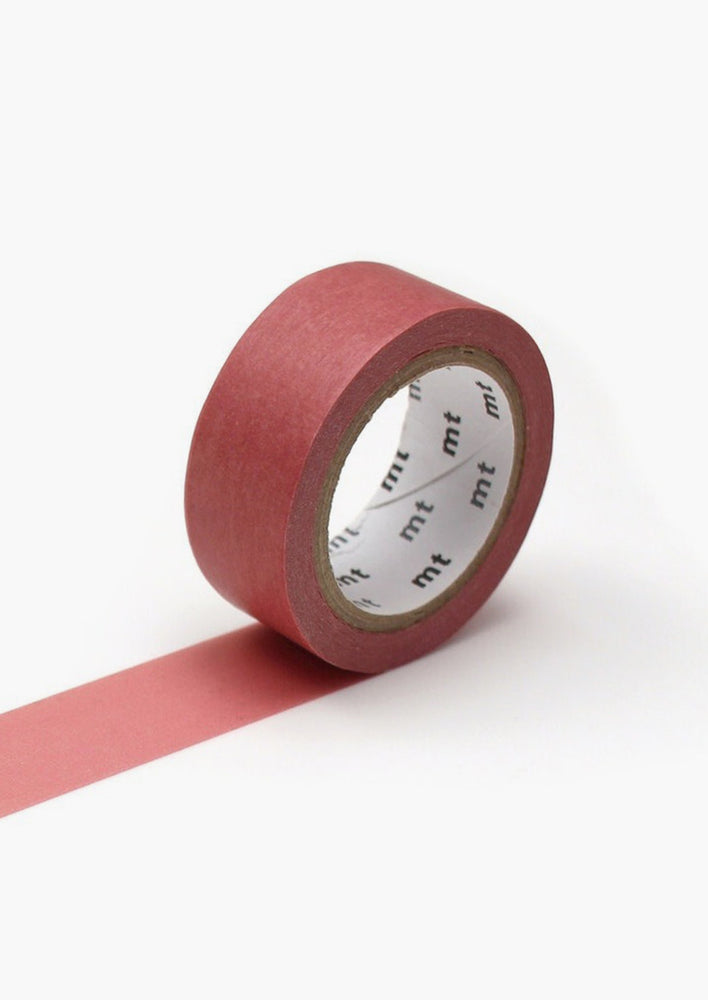 Redwood: A roll of washi tape in redwood color.