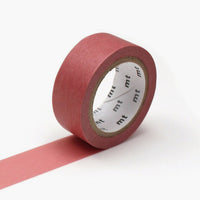 Redwood: A roll of washi tape in redwood color.