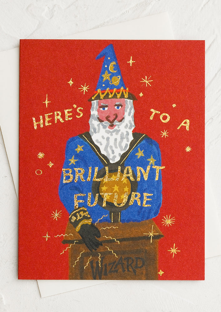 Zoltar printed wizard card