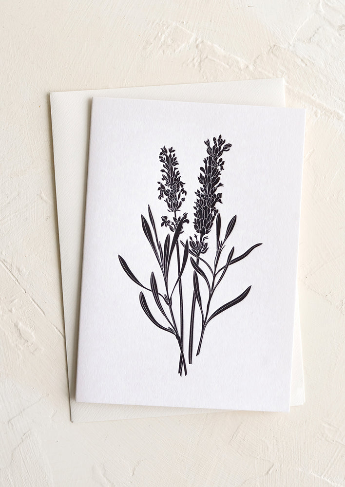 Botanical Silhouette Card hover