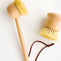 Short Round [$12.00]: Dish brushes made from natural beechwood