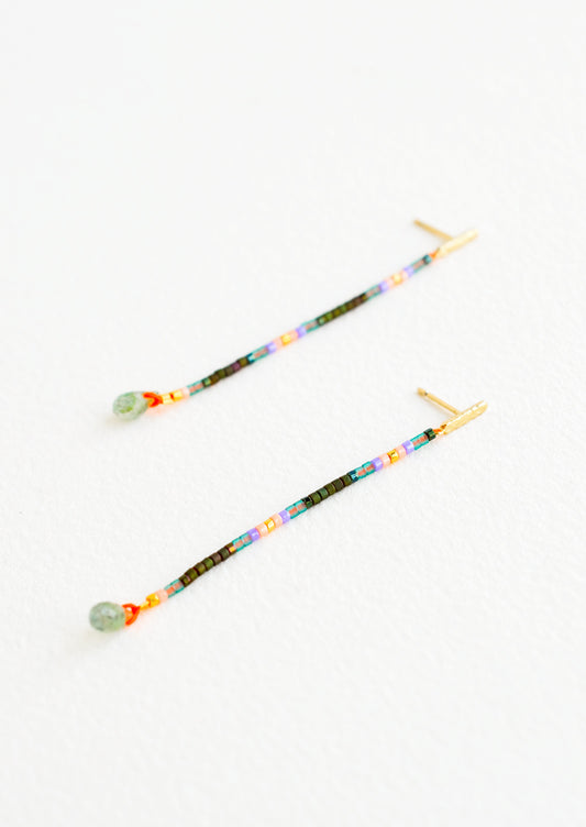 Finch Earrings in Olive Multi - LEIF