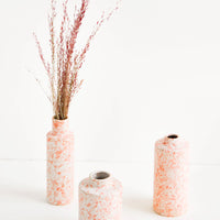 1: Blush Splatters Bud Vase in  - LEIF