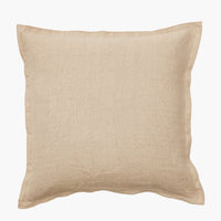 Sand: Stonewashed Linen Pillow