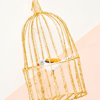 1: Caged Songbird Ornament in  - LEIF