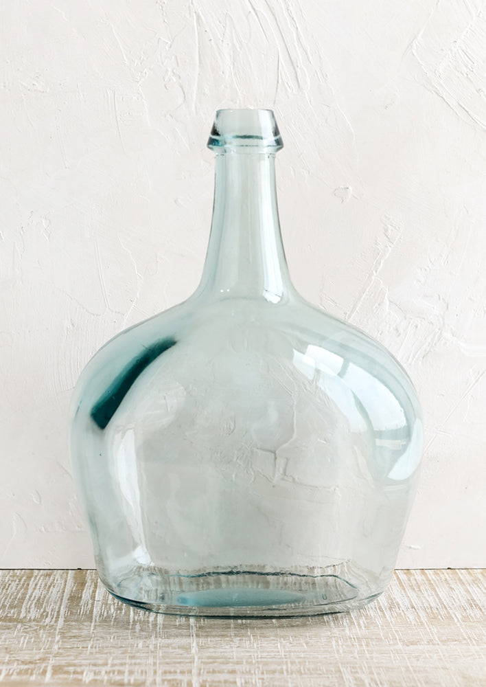 Recycled Glass Carafe Vase hover