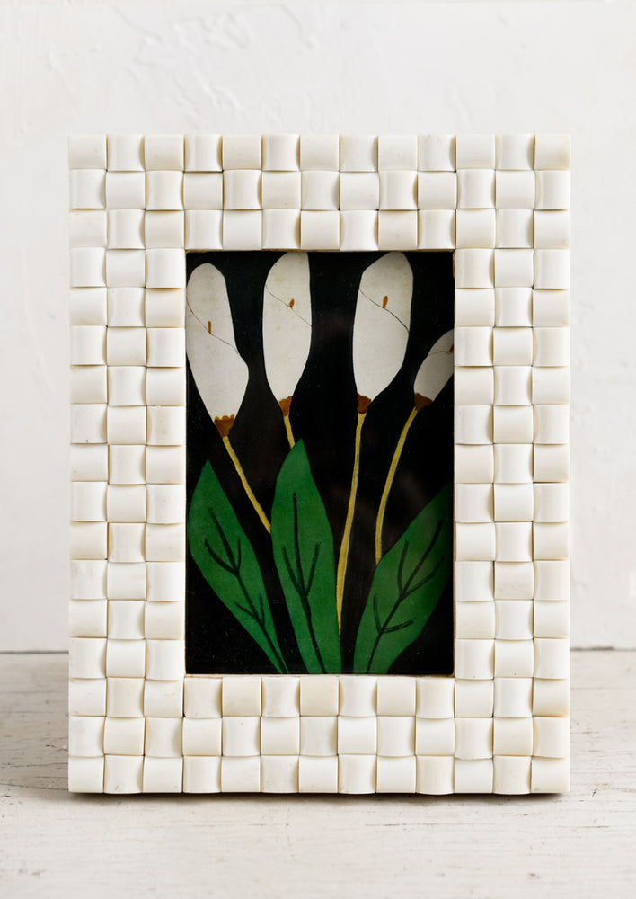 Checkered Weave Picture Frame