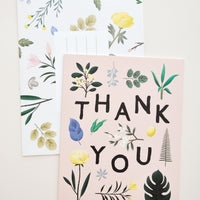 1: Botanical Floral Thank You Card in  - LEIF