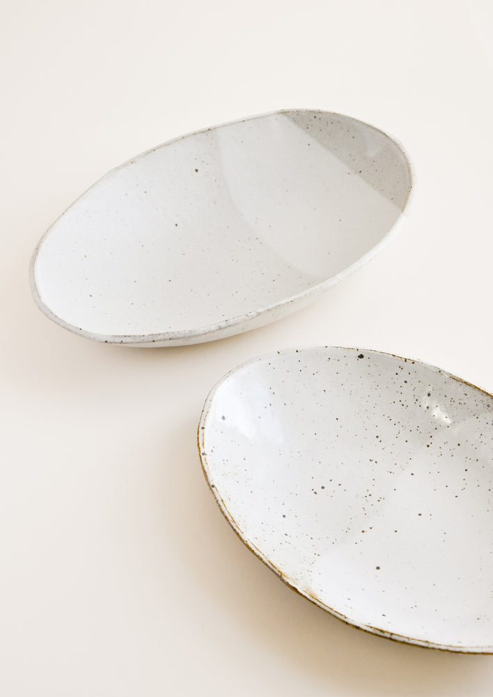 Rustic Ceramic Platter in  - LEIF