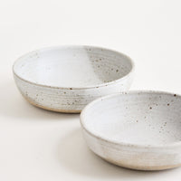 Matte Grey: Rustic Ceramic Yogurt Bowl in Matte Grey - LEIF