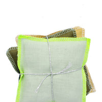 Earthy Green / Balsam: Color Stack Sachet Set in Earthy Green / Balsam - LEIF
