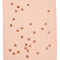 Peach / Copper: Confetti Tea Towel in Peach / Copper - LEIF