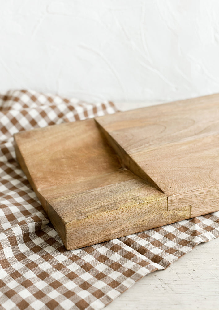 Divoted Wooden Cutting Board