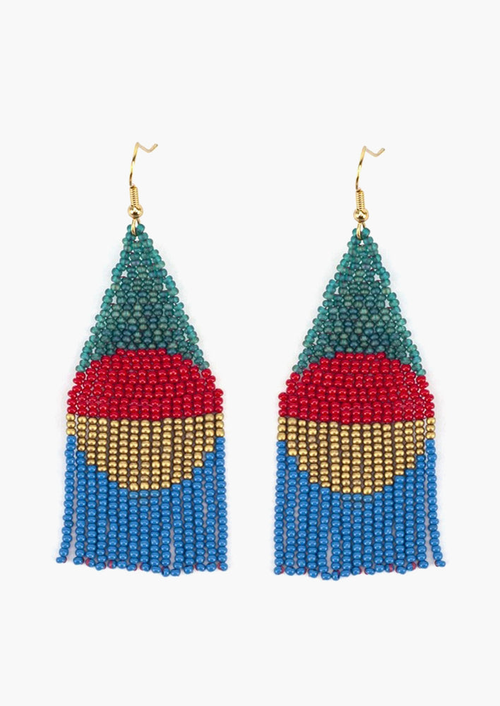 Eclipso Beaded Earrings hover