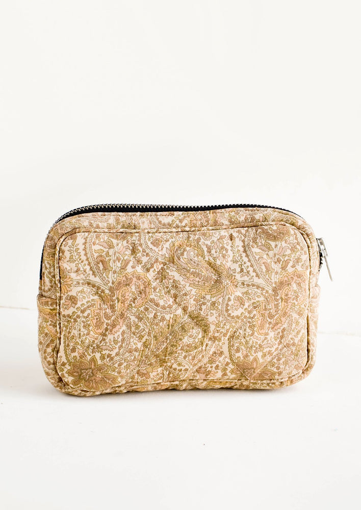 Ellies & Ivy Vintage Silk Sari Makeup Bag Dopp Kit | LEIF