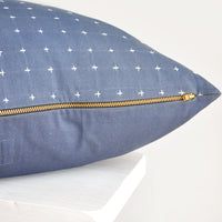3: Embroidered Cross Pillow in  - LEIF
