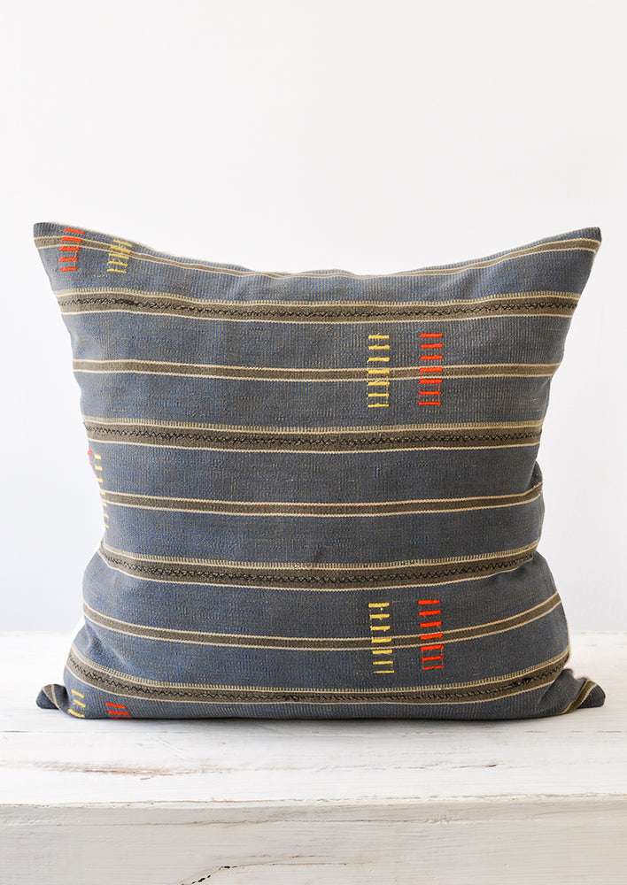 Embroidered Mali Cloth Pillow