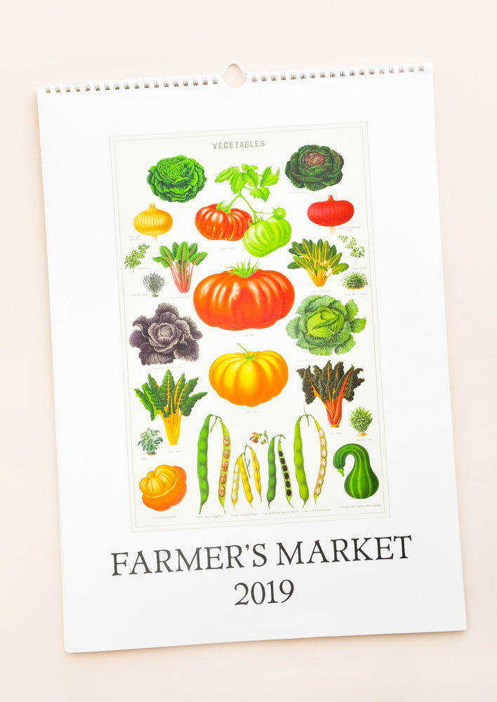 2: Farmer's Market 2019 Calendar in  - LEIF