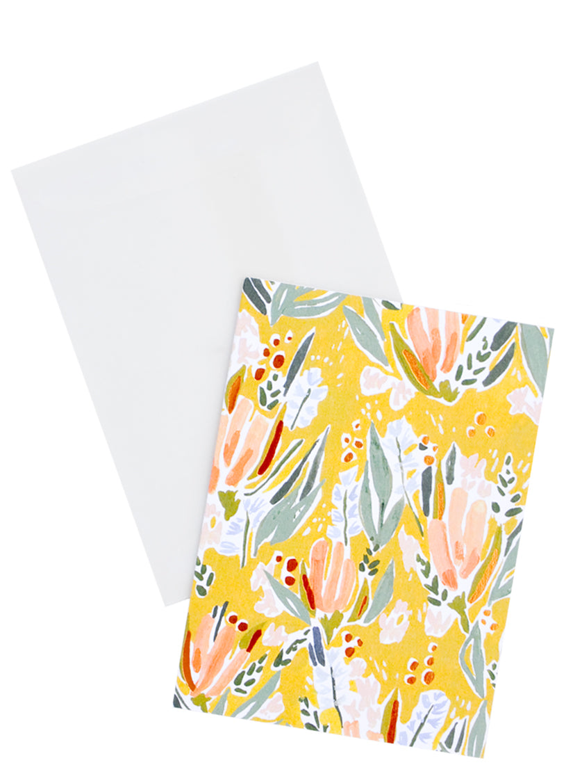 3: Wheaton Floral Notecard Set in  - LEIF