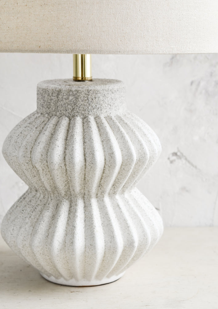Fluted Ceramic Table Lamp hover