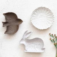3: Animal and flower shaped trinket dishes.