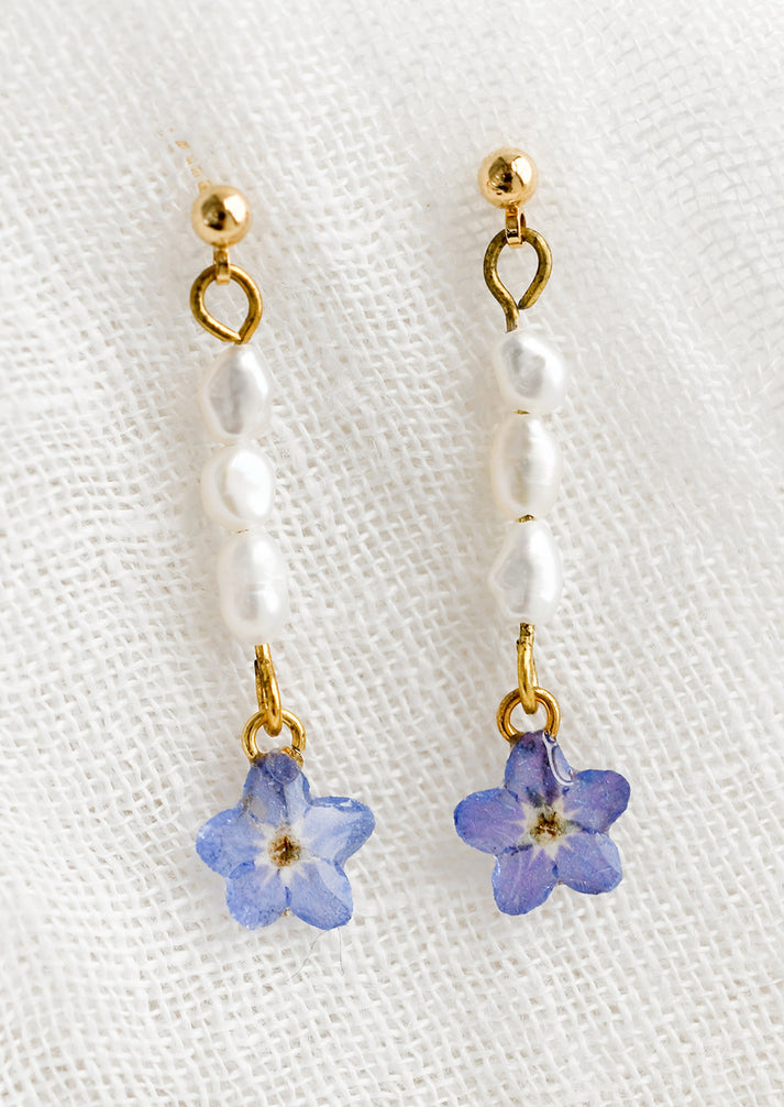 Forget Me Not Earring