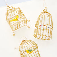 4: Caged Songbird Ornament in  - LEIF