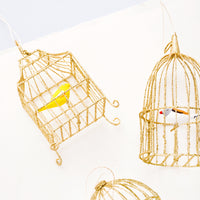 3: Caged Songbird Ornament in  - LEIF