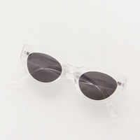 Crystal Clear: Gina Sunglasses in Crystal Clear - LEIF